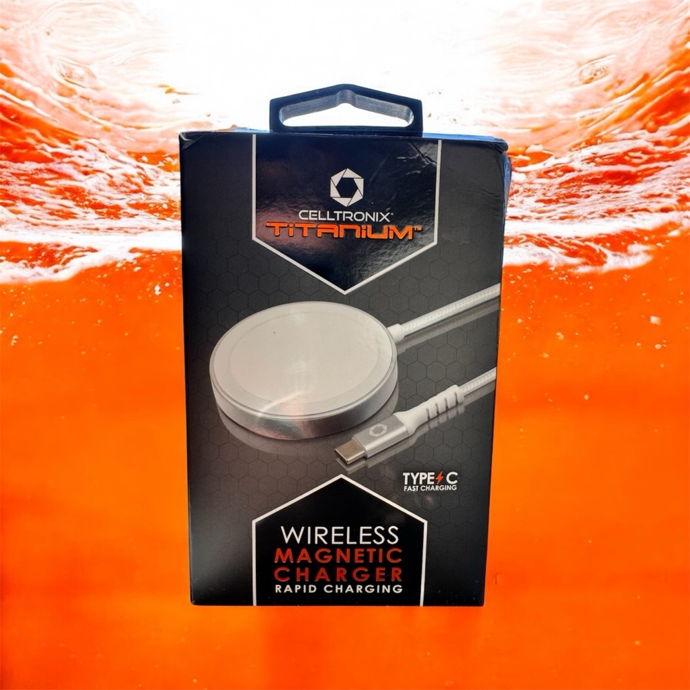 Celltronix Titanium Magnetic Wireless Charger